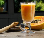 Papaya Mango and Coconut Shake Recipe